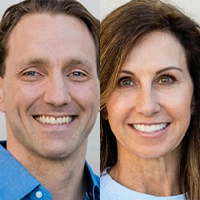 Dr. Janine Stichter, Ph. D. and Scott Schutte